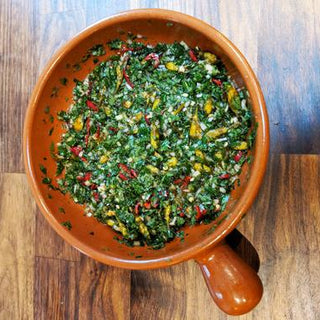 Wild Garlic Bud Chimmichurri