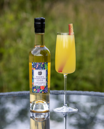 Elderflower & Rhubarb Liqueur (35cl)